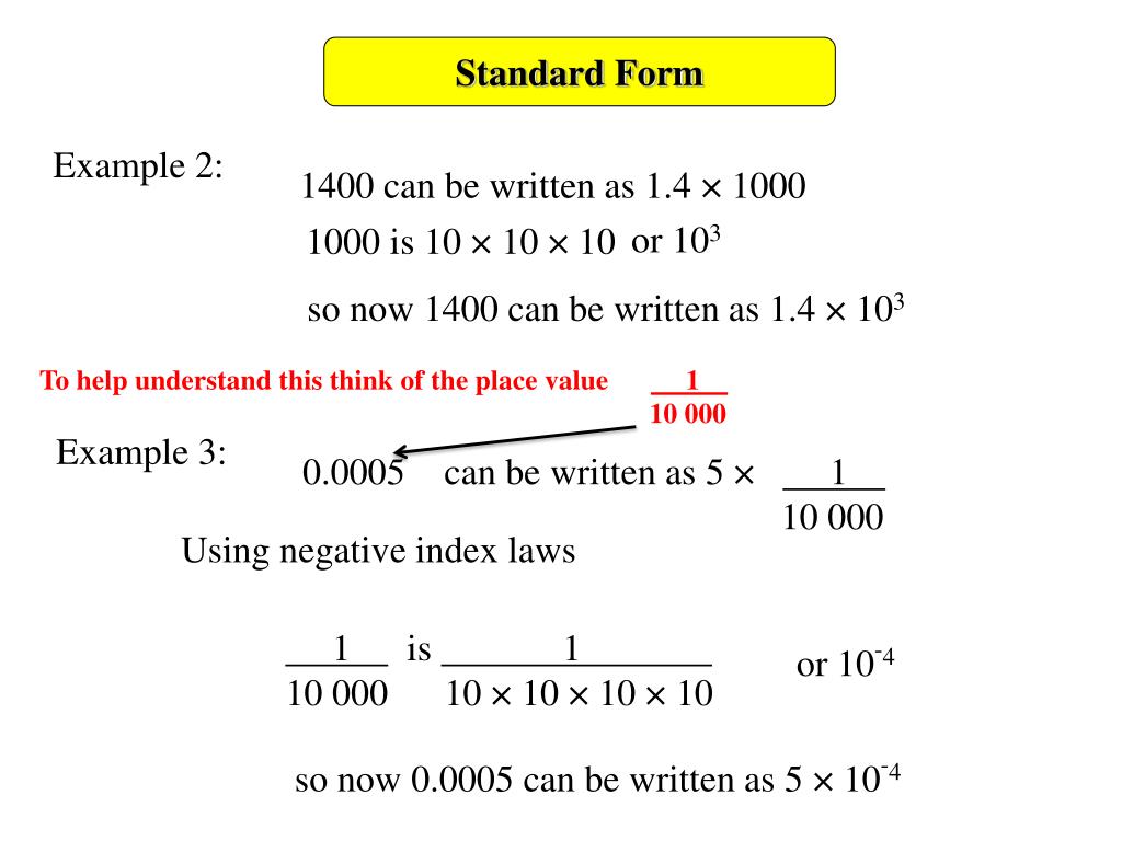 PPT Standard Form PowerPoint Presentation, free download ID6788252