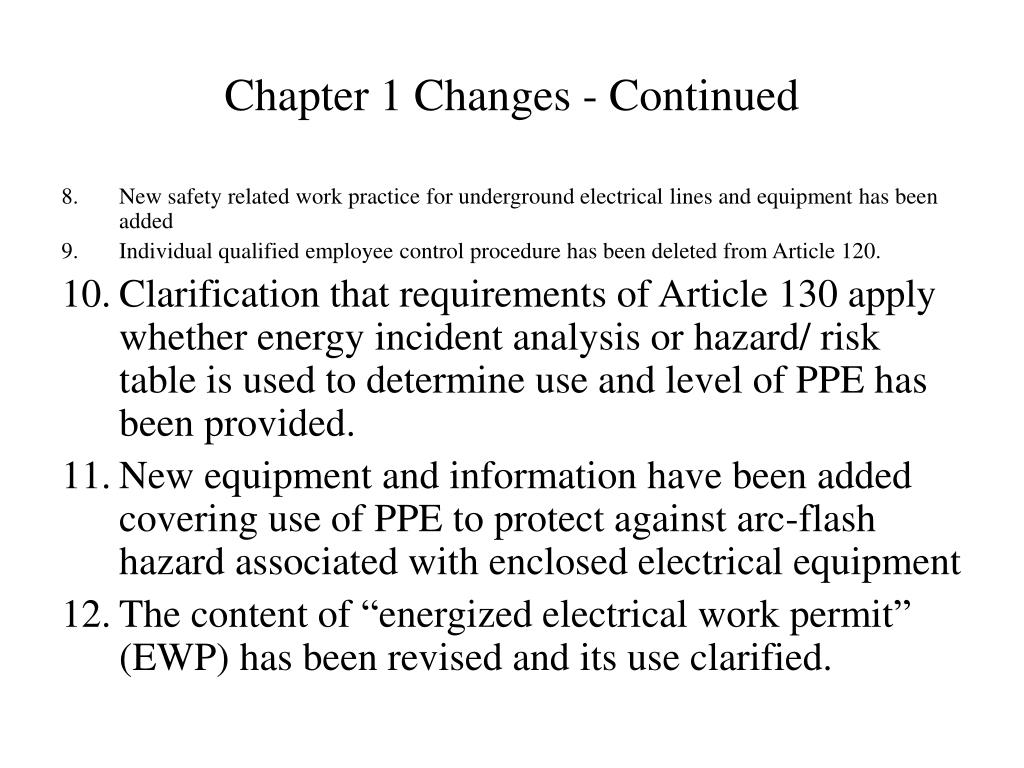 PPT NFPA 70E ARC FLASH PowerPoint Presentation, free download ID