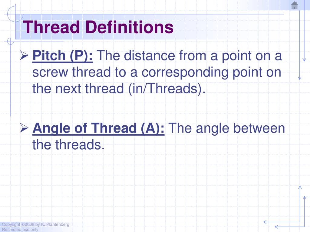 PPT Chapter 5 Threads and Fasteners PowerPoint Presentation, free