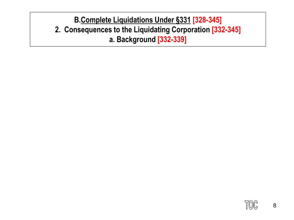 PPT ACCY 272 Session 10 Chapter 7 (A,B,C) COMPLETE LIQUIDATIONS Text