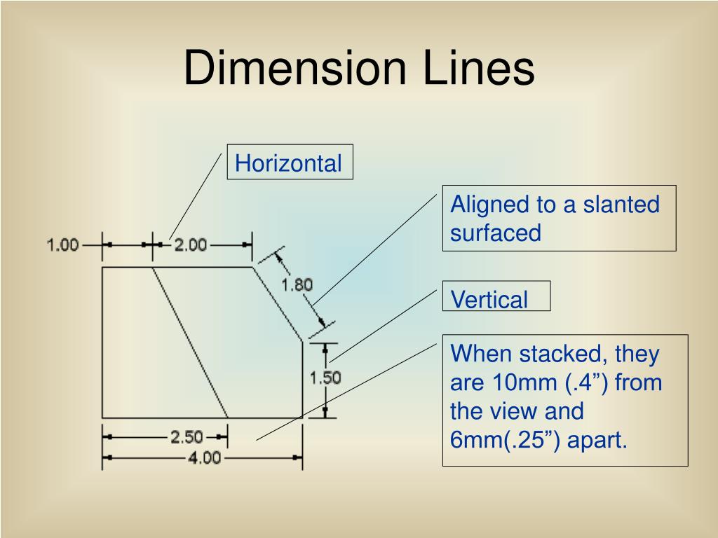 PPT Dimension Guidelines PowerPoint Presentation, free download ID