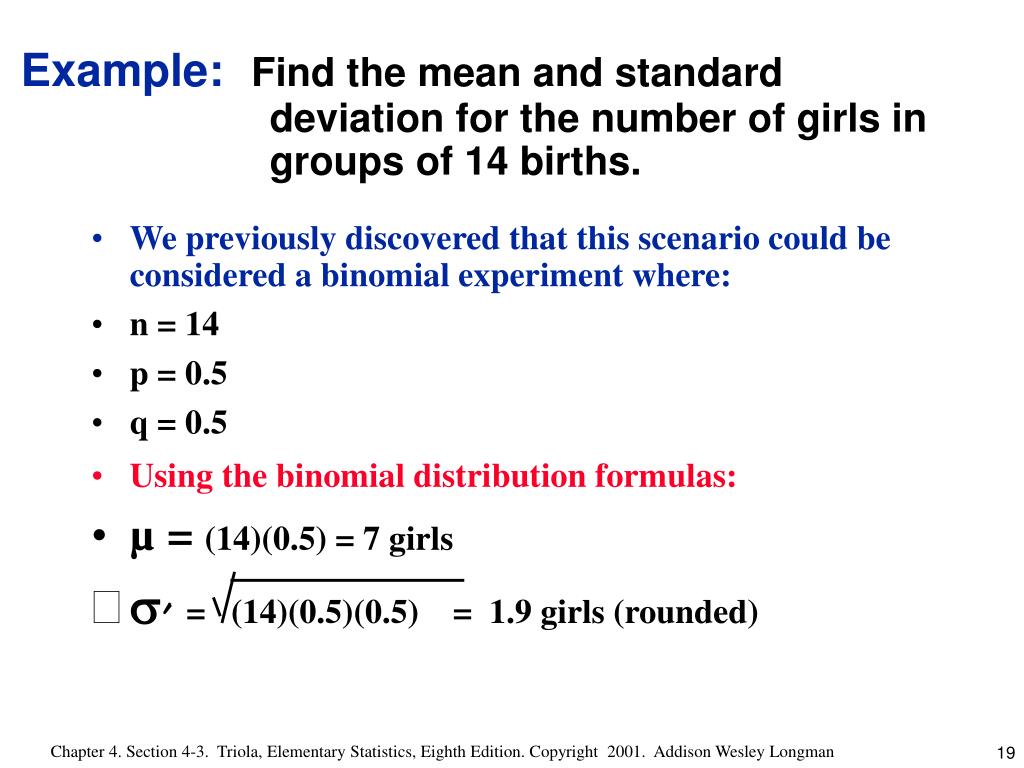 PPT Binomial Probability Distribution 1. The experiment must have a