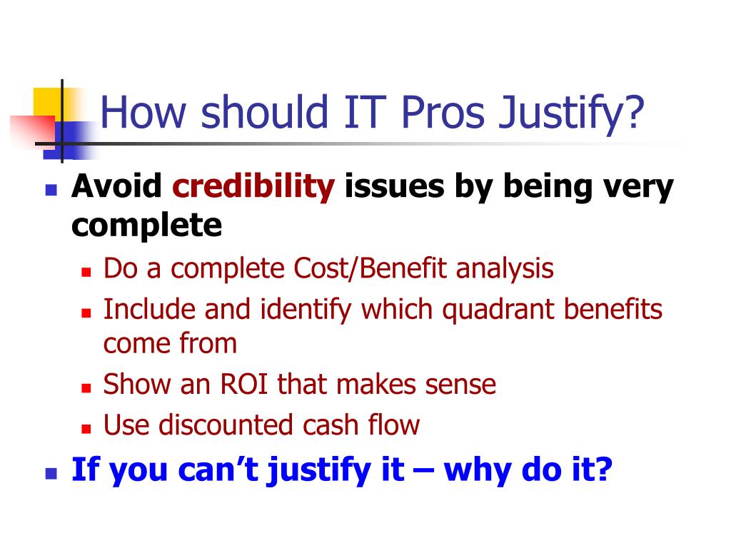 PPT Cost Justification Techniques PowerPoint Presentation, free