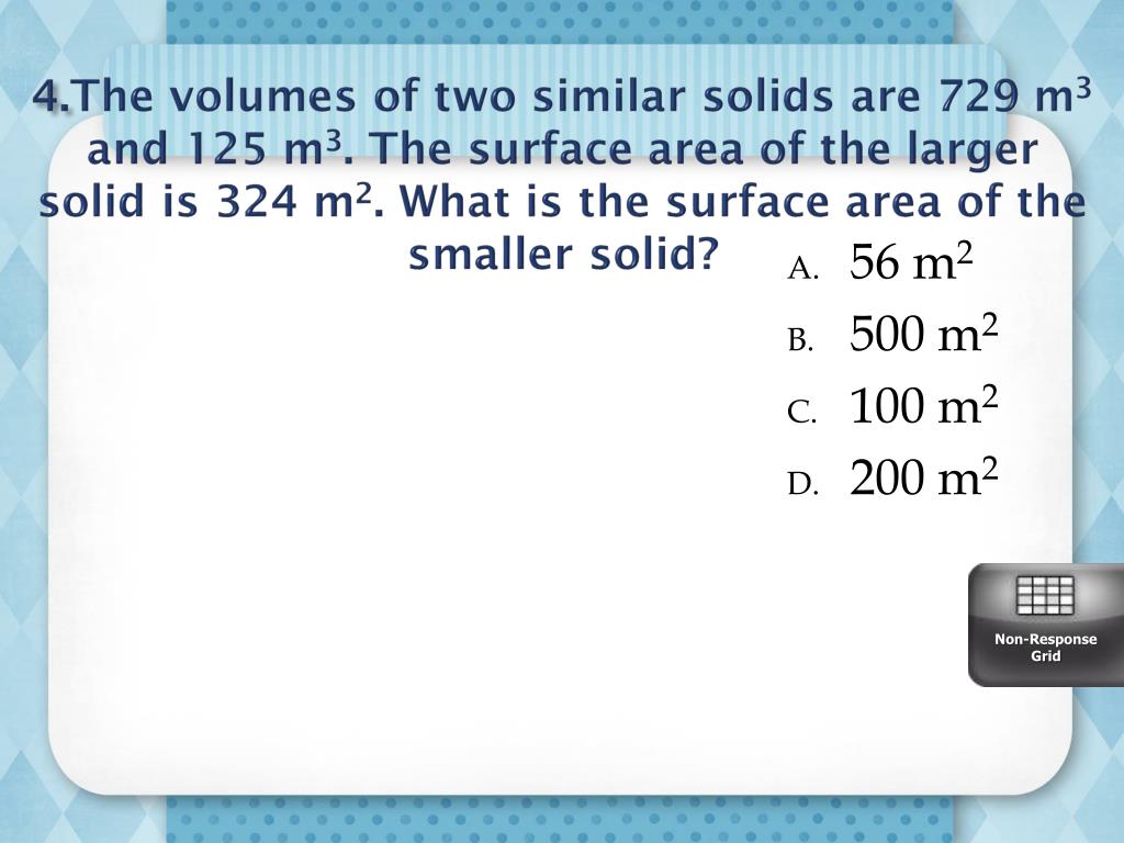 Ppt - 11-7 Areas And Volumes Of Similar Solids Powerpoint Presentation - Id:6796581