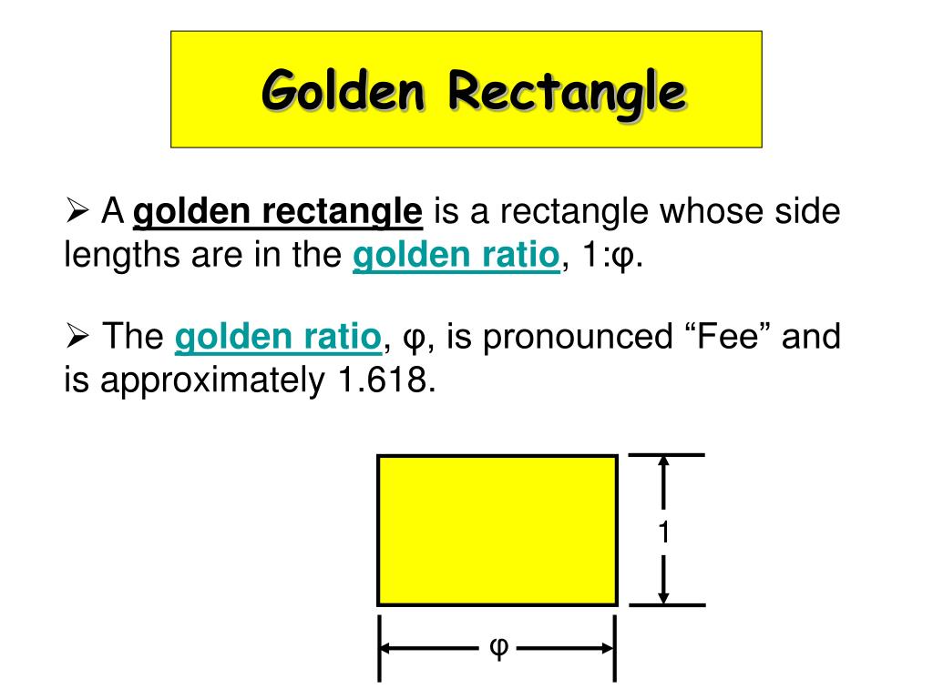 PPT Golden Rectangle PowerPoint Presentation, free download ID6796913