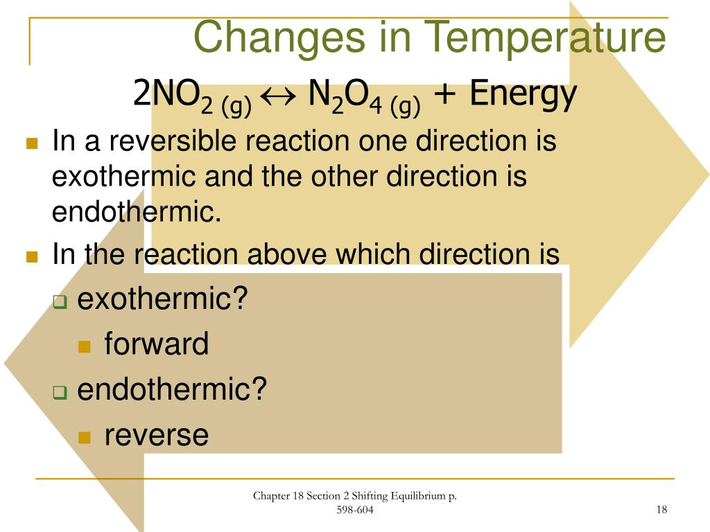 Chapter 18 Review Chemical Equilibrium Answers Section 4