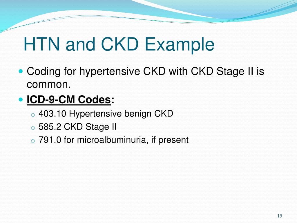PPT Chronic Kidney Disease and Coding Practices PowerPoint