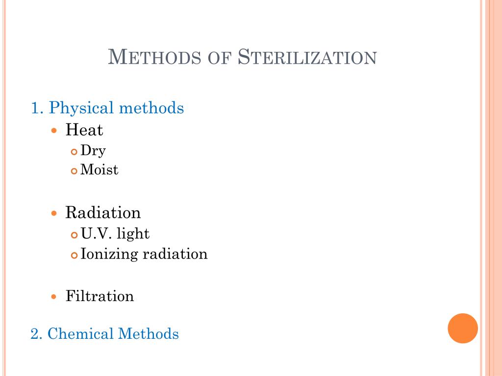 PPT Sterilization and disinfection PowerPoint Presentation, free