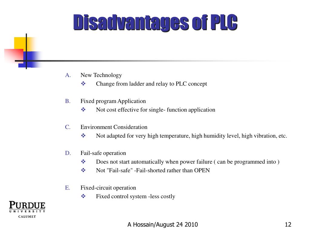 PPT Introduction to Programmable Logic Controller(PLC) PowerPoint