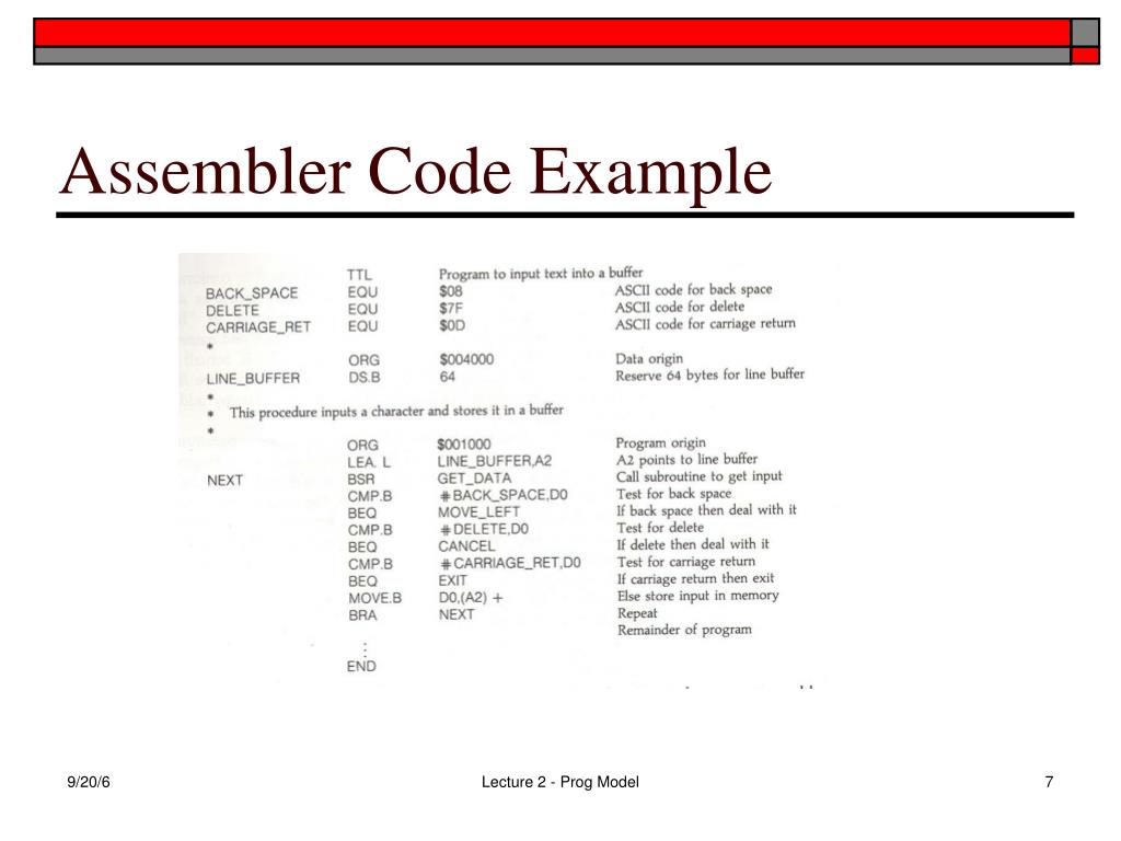 PPT 68000 Architecture, Data Types and Addressing Modes PowerPoint Presentation ID6800167