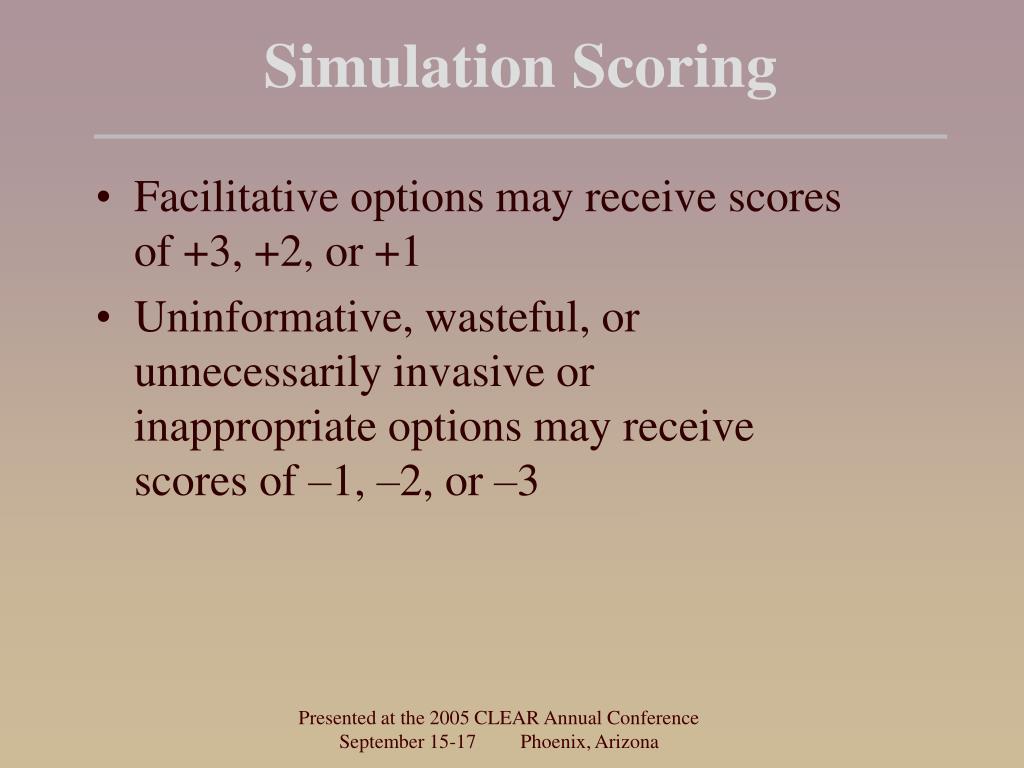 PPT AMP Real Estate Broker Simulation Examination Derivation of Test