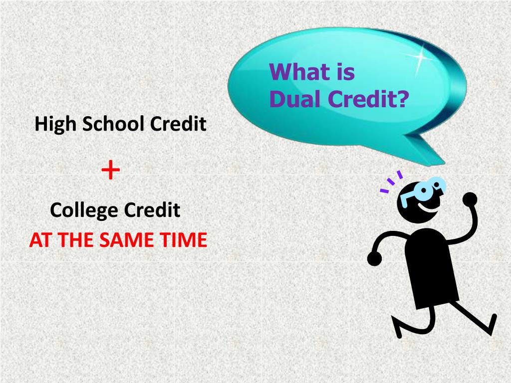 PPT Dual Credit Parent Information PowerPoint Presentation, free