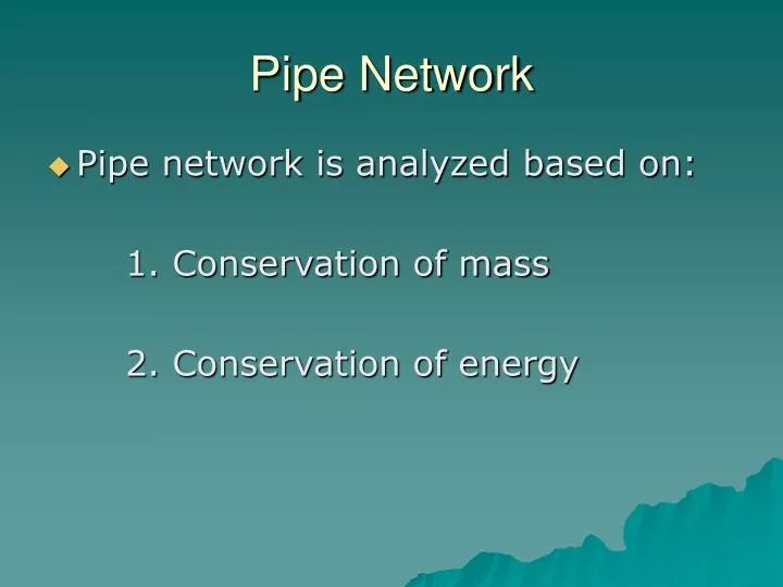 PPT Pipe Network PowerPoint Presentation, free download ID6801478
