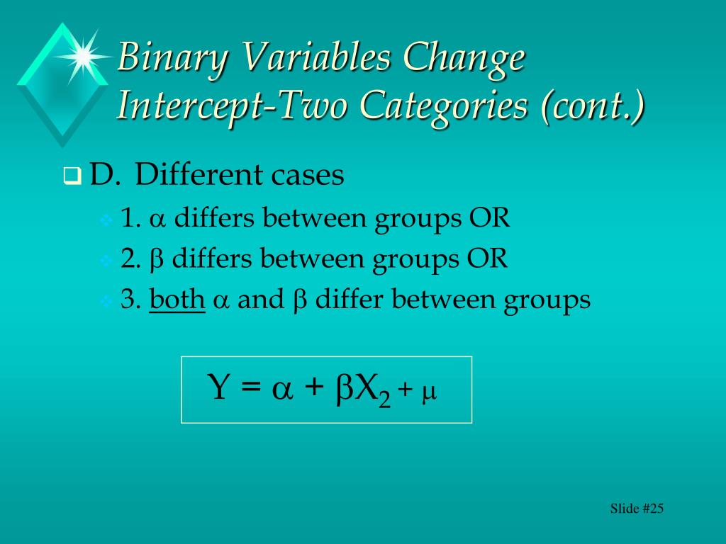 PPT I. Qualitative (or Dummy) Independent Variables PowerPoint