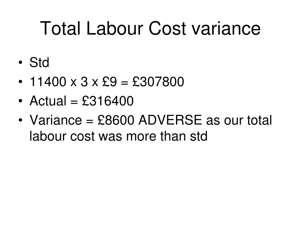 PPT Labour Variances Answers PowerPoint Presentation, free download