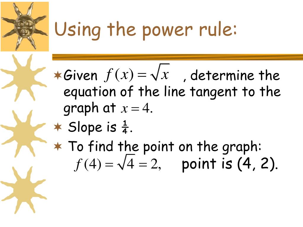 PPT The Power Rule PowerPoint Presentation, free download ID6806310