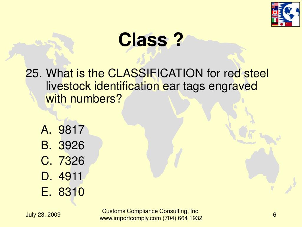 PPT General Rules of Interpretation (GRI) Part One PowerPoint