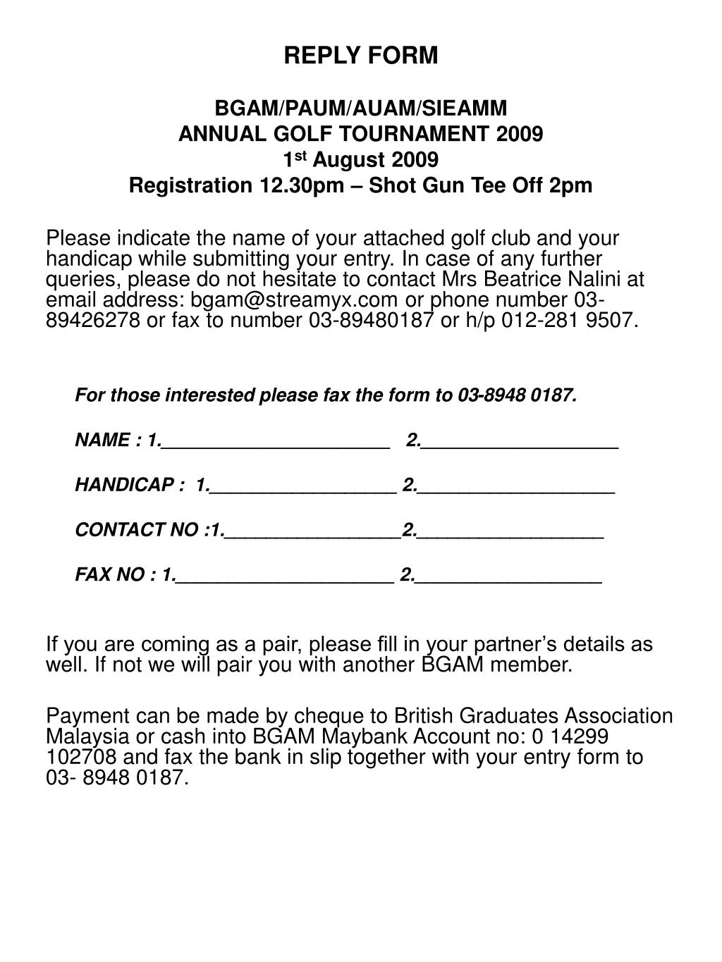 PPT Dato Dr. Low Bin Tick President, BGAM PowerPoint Presentation