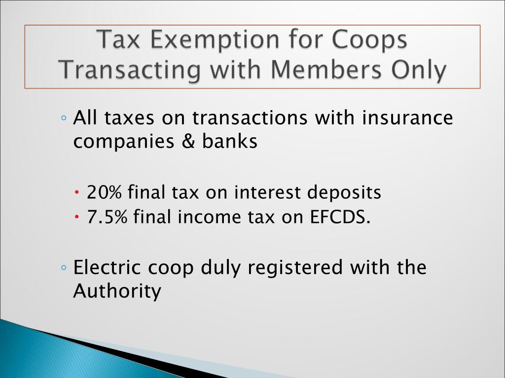 PPT TAXATION for COOPERATIVES Presented by Ms. Yesa p. yap Revenue officer Rdo 113west davao