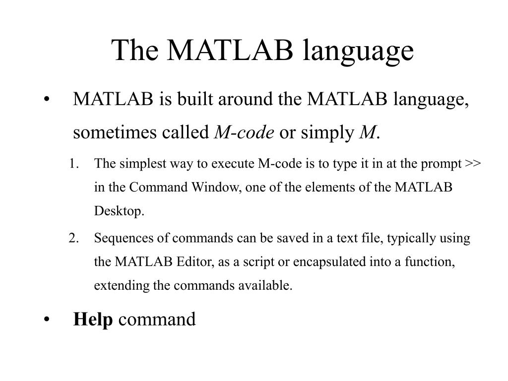 PPT Introduction to MATLAB PowerPoint Presentation, free download ID6809583