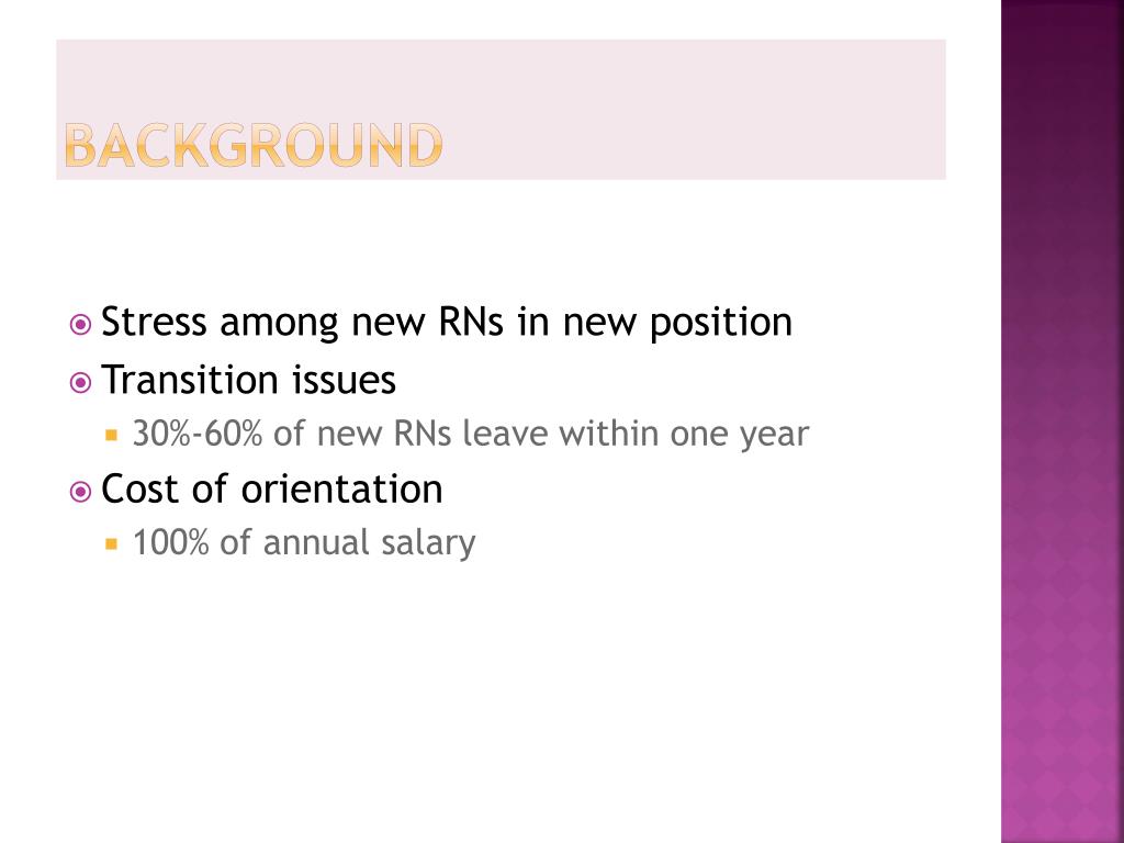 PPT Perceptions of a Nurse Residency Program PowerPoint Presentation