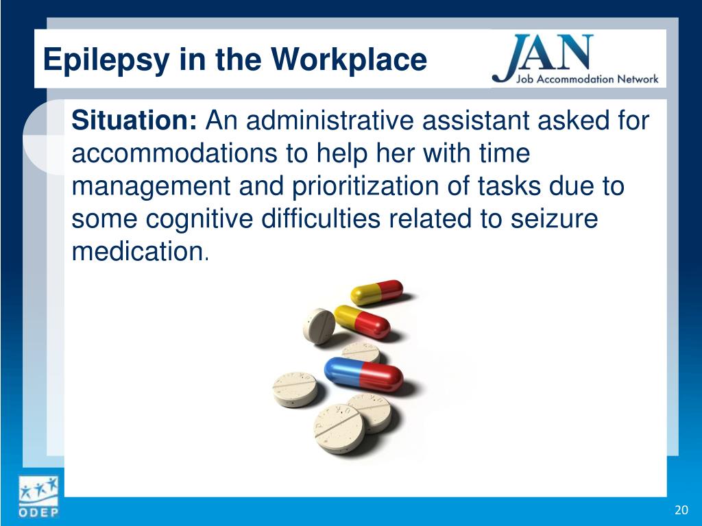 PPT for Epilepsy in the Workplace PowerPoint Presentation ID6809931
