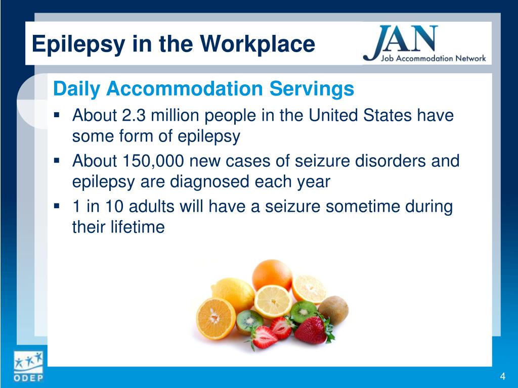 PPT for Epilepsy in the Workplace PowerPoint Presentation ID6809931