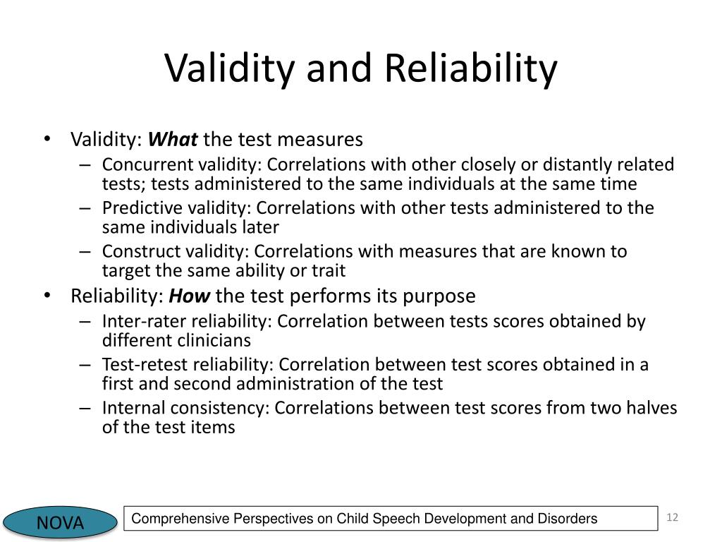 PPT Appendix 3 Statistical Properties of Standardized Tests How to