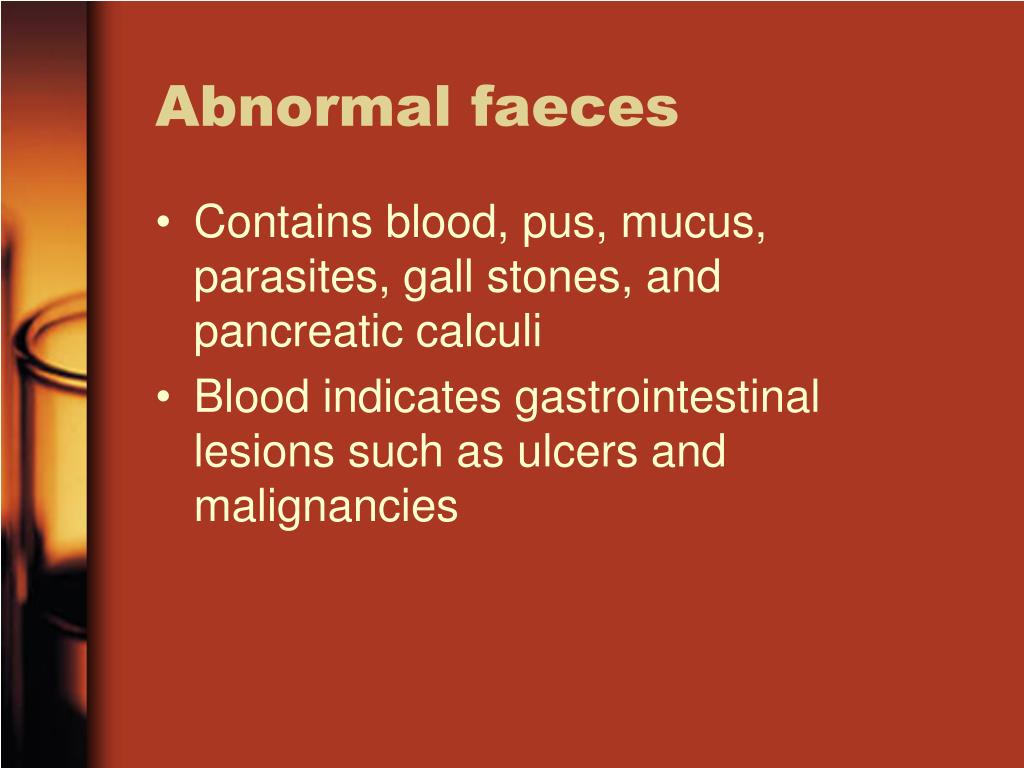 PPT Faeces PowerPoint Presentation, free download ID6816475