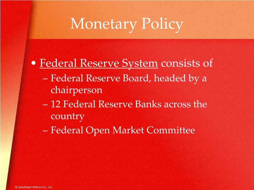 Federal Reserve System Definition Economics / The Function