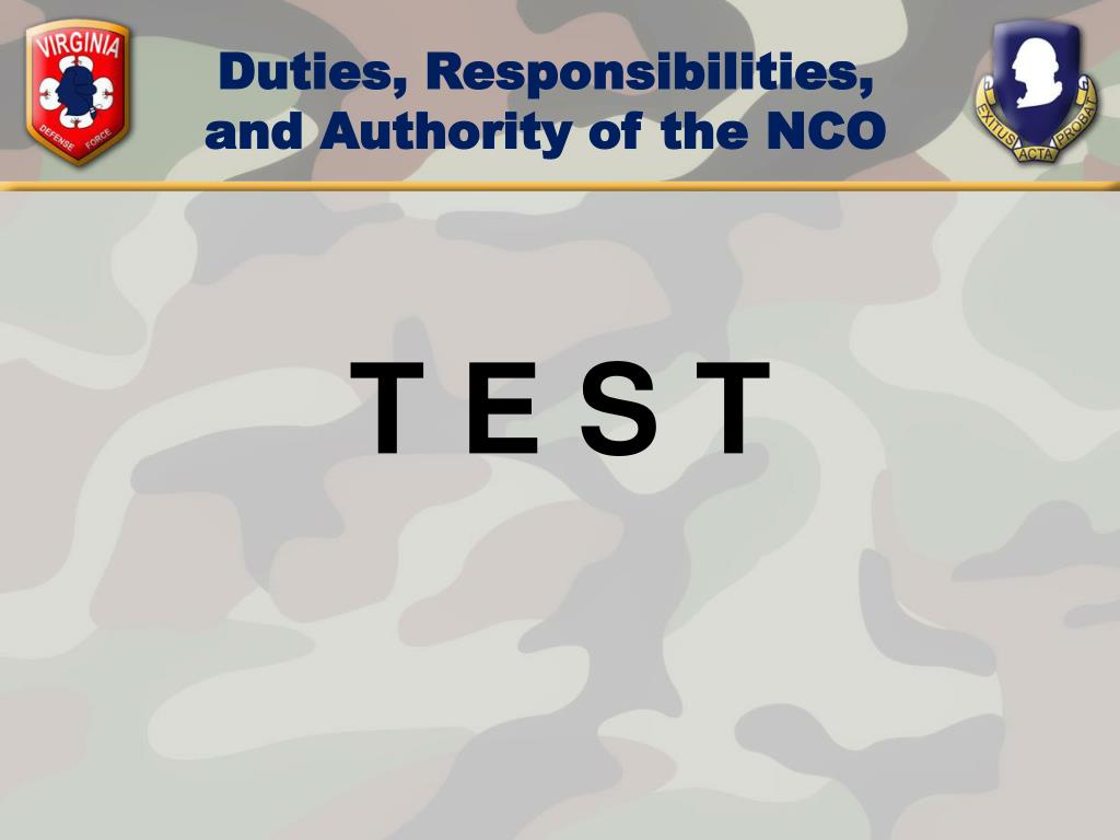 PPT - FM 7-22.7 / TC 22-6 US Army Noncommissioned Officer Guide Chapter