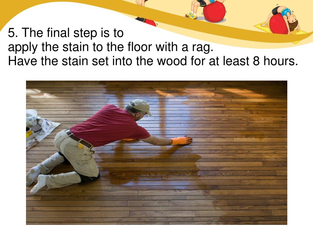 PPT 6 Steps To Refinish Wood Gym Floors Properly PowerPoint