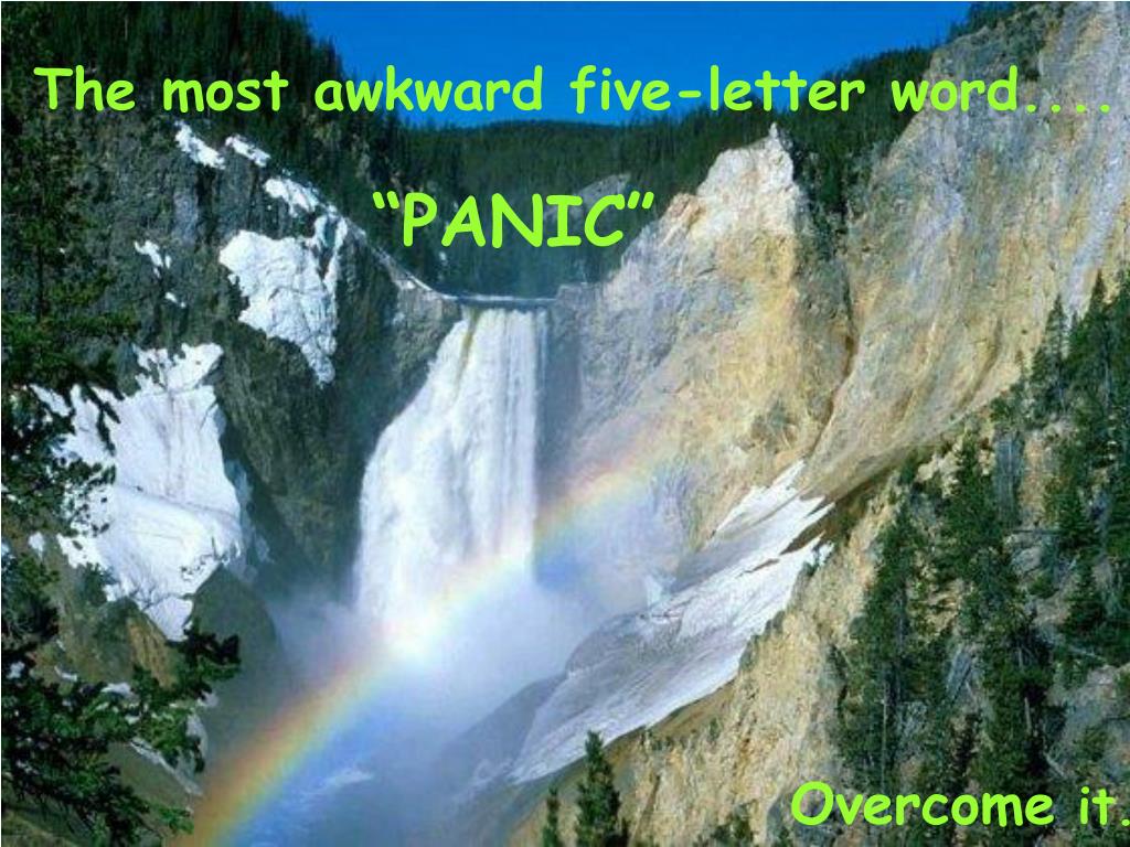 PPT The most selfish oneletter word..... PowerPoint Presentation