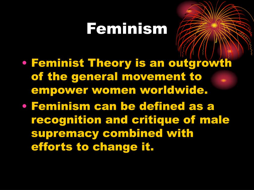 PPT Feminist Theory PowerPoint Presentation, free download ID6819607