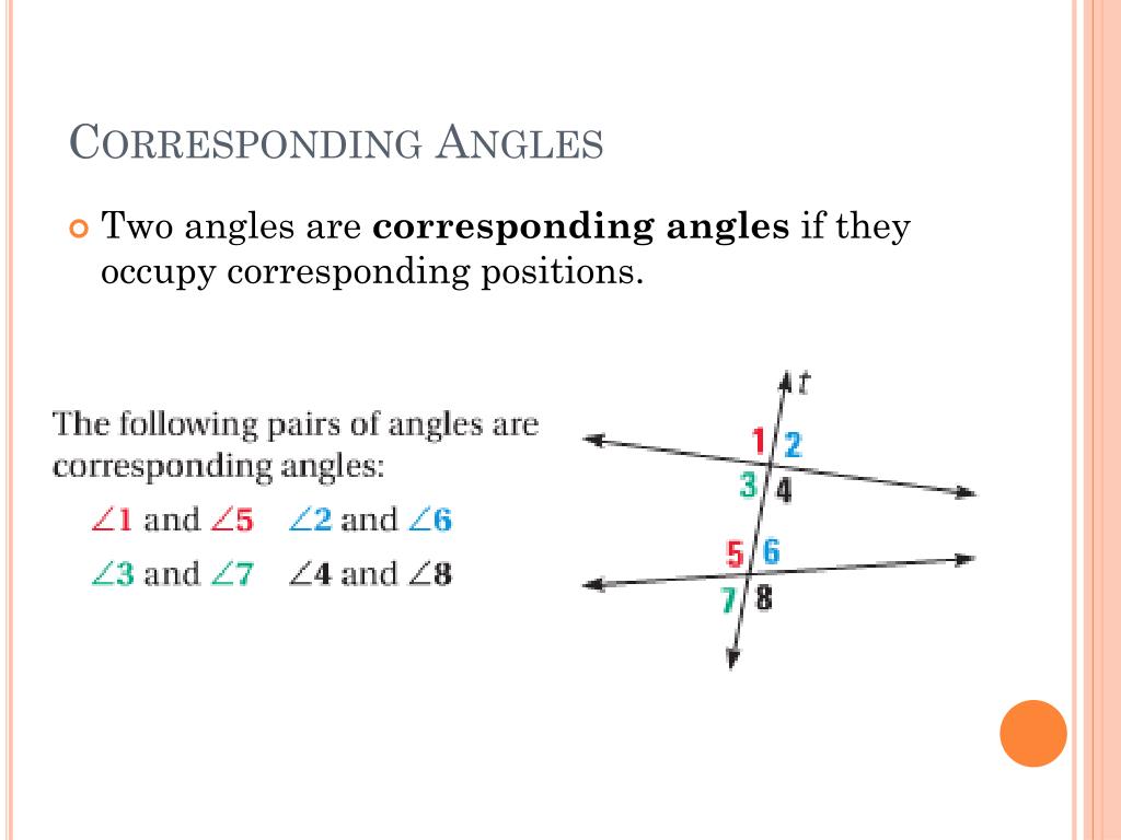 PPT 3.3 Angles Formed By Transversals PowerPoint Presentation, free