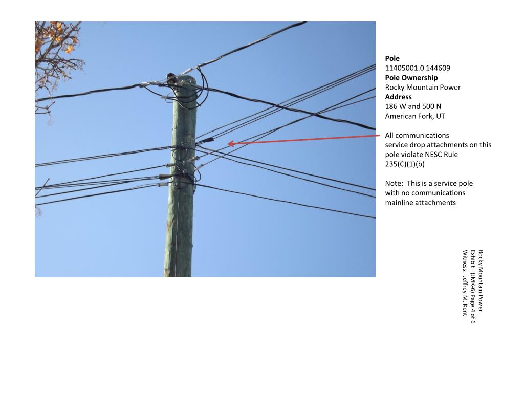 PPT Pole 11405001.0 238604 Pole Ownership Rocky Mountain Power