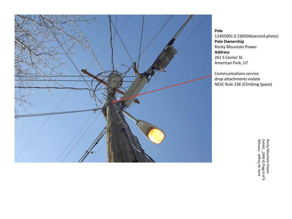 PPT Pole 11405001.0 238604 Pole Ownership Rocky Mountain Power