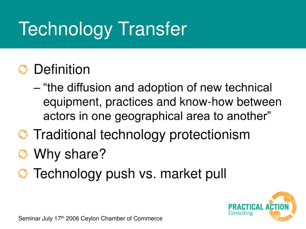 PPT Technology Transfer Mechanisms PowerPoint Presentation, free