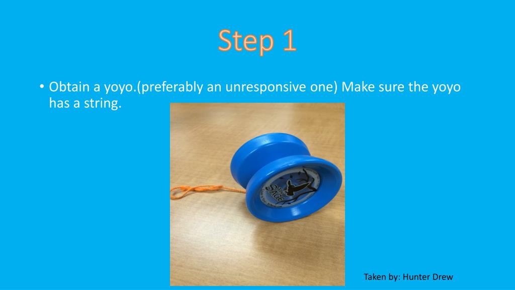 PPT How to Throw and Bind a Yoyo (the easy way) PowerPoint