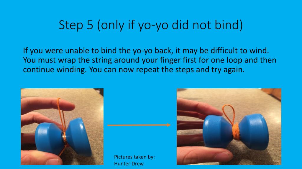 PPT How to Throw and Bind a Yoyo (the easy way) PowerPoint