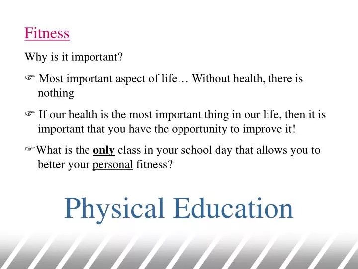 Why Is Health Related Physical Fitness Important FitnessRetro