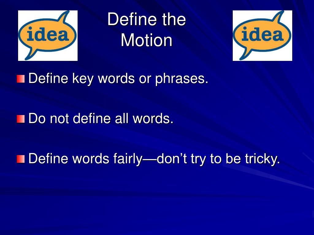 PPT Constructing a Case for the Proposition PowerPoint Presentation