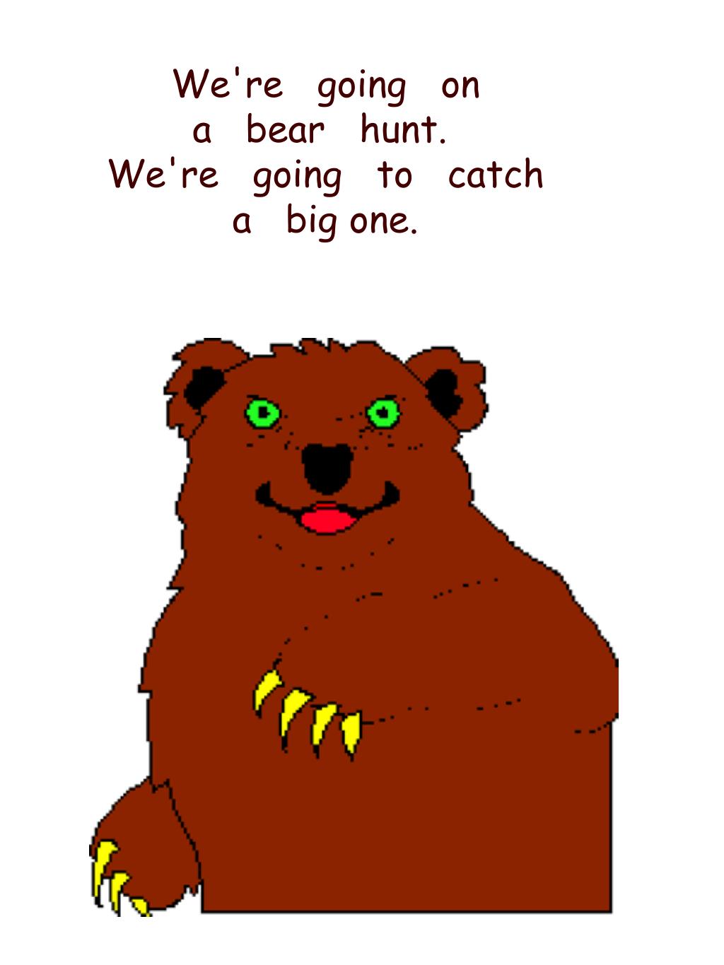 PPT The Cool Bear Hunt Song by Dr. Jean PowerPoint Presentation, free