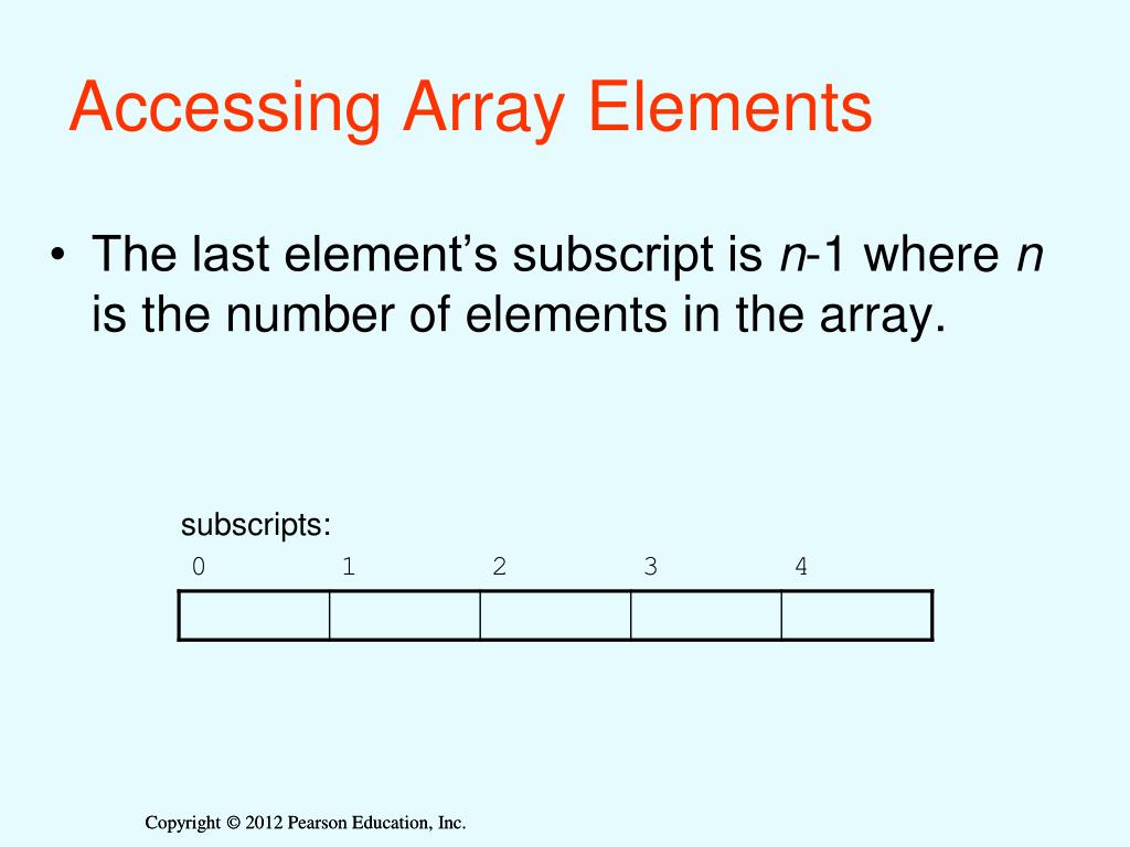 PPT Chapter 7 Arrays PowerPoint Presentation, free download ID6827946