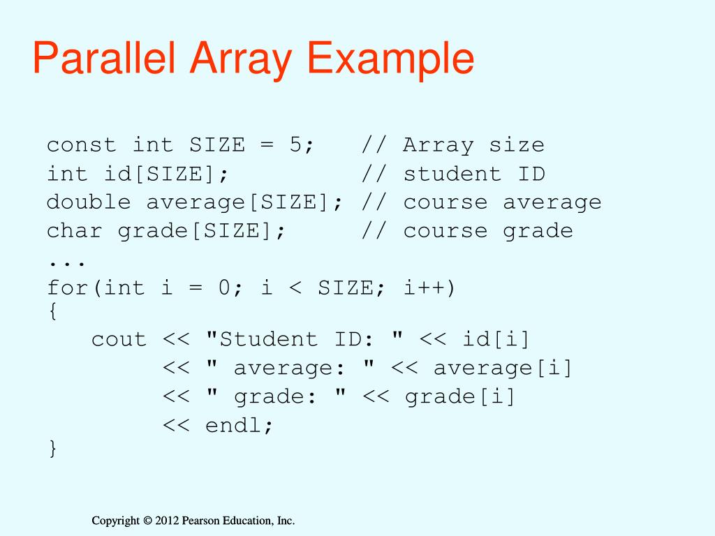 PPT Chapter 7 Arrays PowerPoint Presentation, free download ID6827946