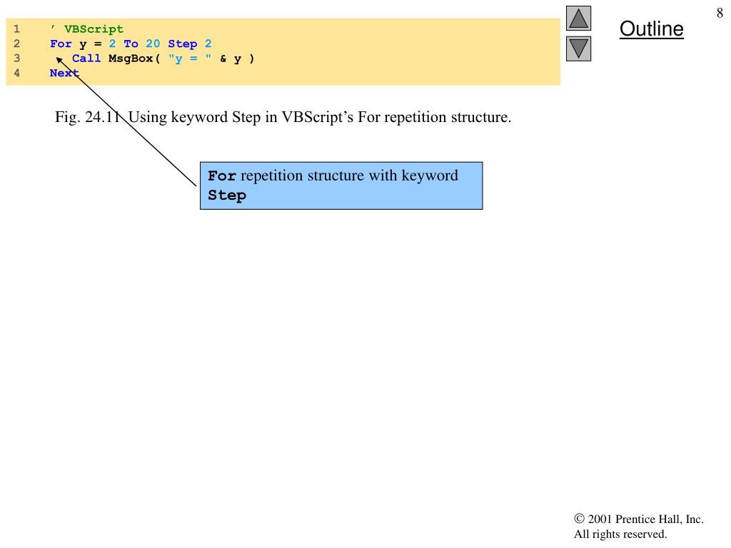 PPT Chapter 24 VBScript PowerPoint Presentation, free download ID