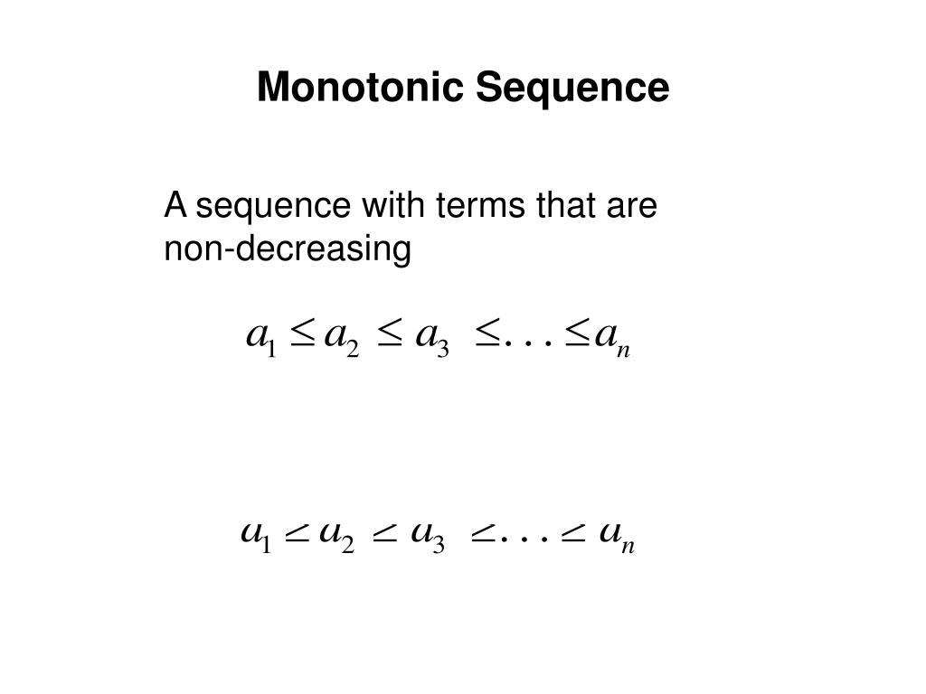 PPT Calculus II Chapter 8 Section 1&2 Sequences & Series PowerPoint