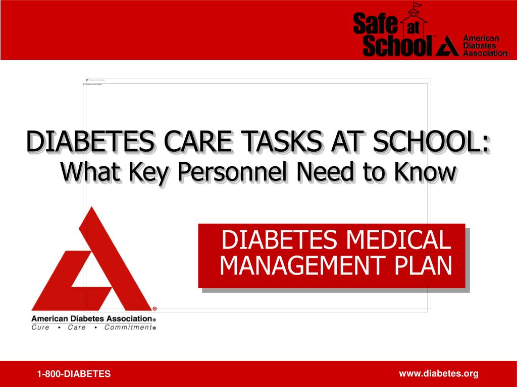 PPT DIABETES MEDICAL MANAGEMENT PLAN PowerPoint Presentation, free