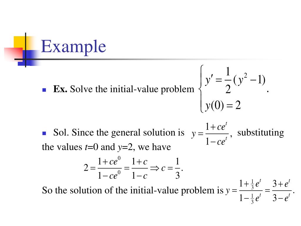 PPT Modeling with differential equations PowerPoint Presentation