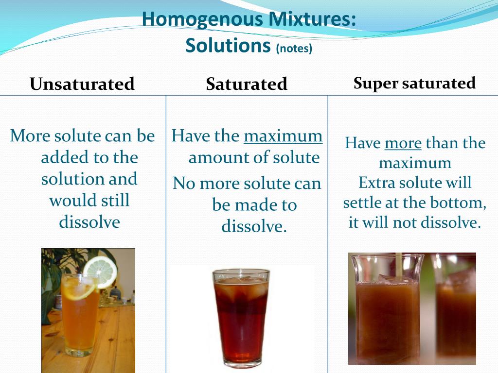 PPT Mixtures Homogenous and Heterogeneous PowerPoint Presentation